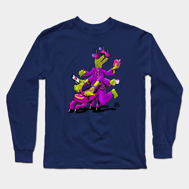 Life Long Sleeve T-Shirt by CatDirty